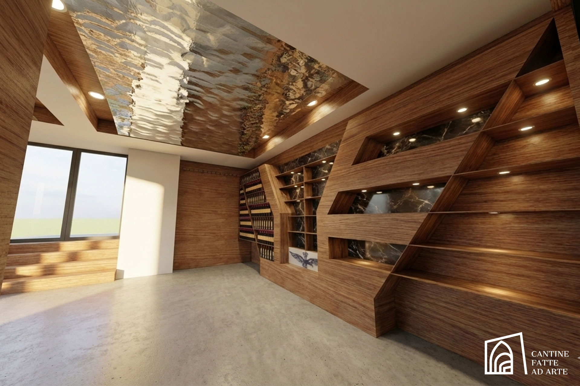 sala degustazione e bottiglieria ami roma 2