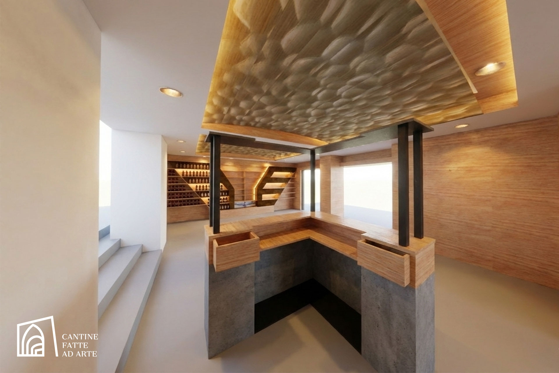 sala degustazione e bottiglieria ami roma 3